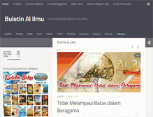 Tablet Screenshot of buletin-alilmu.net